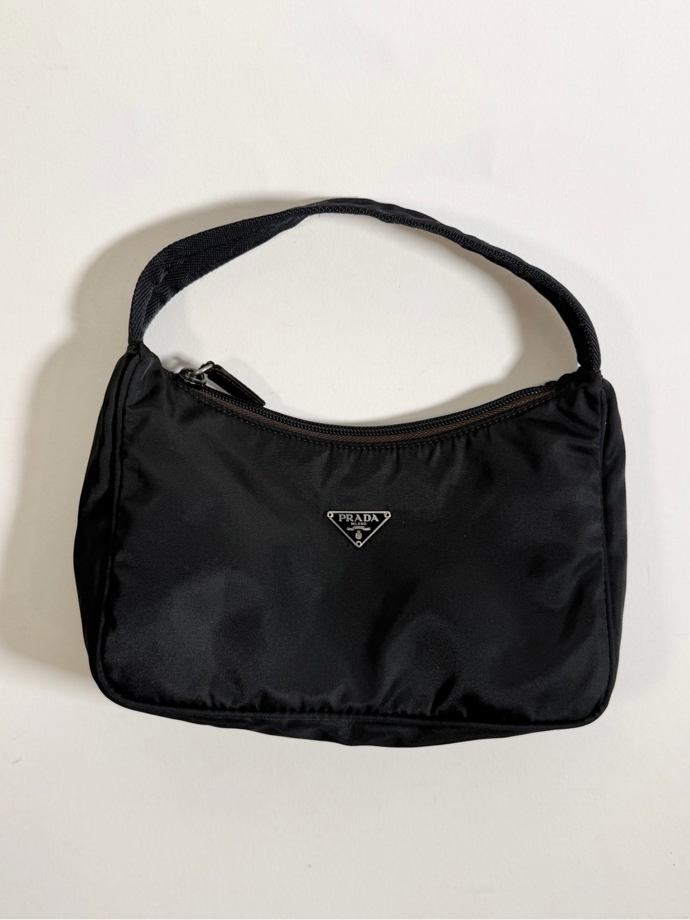 Prada Black Nylon Shoulder Bag